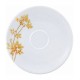 Xícara 100ml Avulsa de Café Amarilis Tramontina em Porcelana Decorada